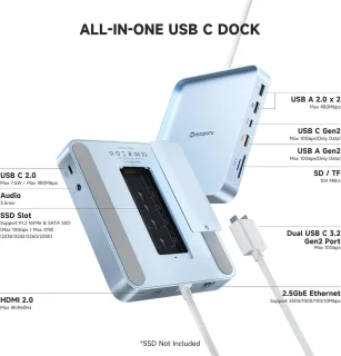 Apple iMac Hub & Dock (M1/M3/M4)