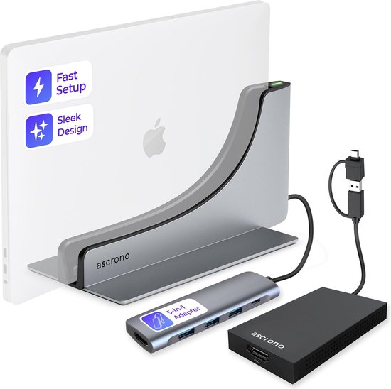 Ascrono MacBook Air Docking Station Dual Monitor M1 2020