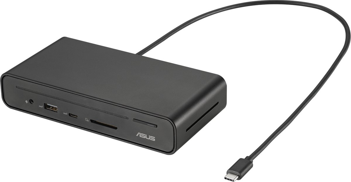 ASUS DC300 USB-C Triple Display Dockingstation Zwart