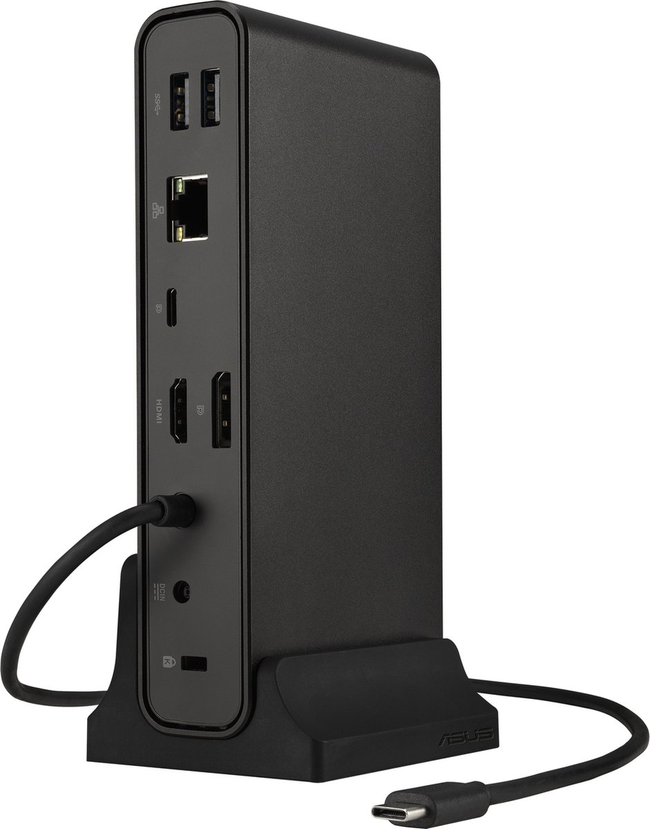 ASUS DC300 USB-C Triple Display Dockingstation Zwart