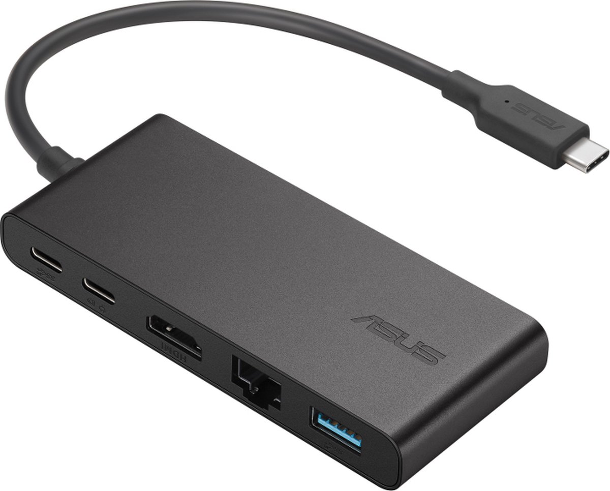 ASUS Dual 4K USB-C Dock DC201 dockingstation zwart
