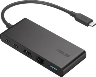 ASUS Dual 4K USB-C Dock DC201 dockingstation zwart