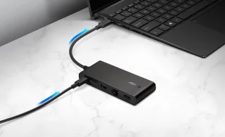 ASUS Dual 4K USB-C Dock DC201 dockingstation zwart