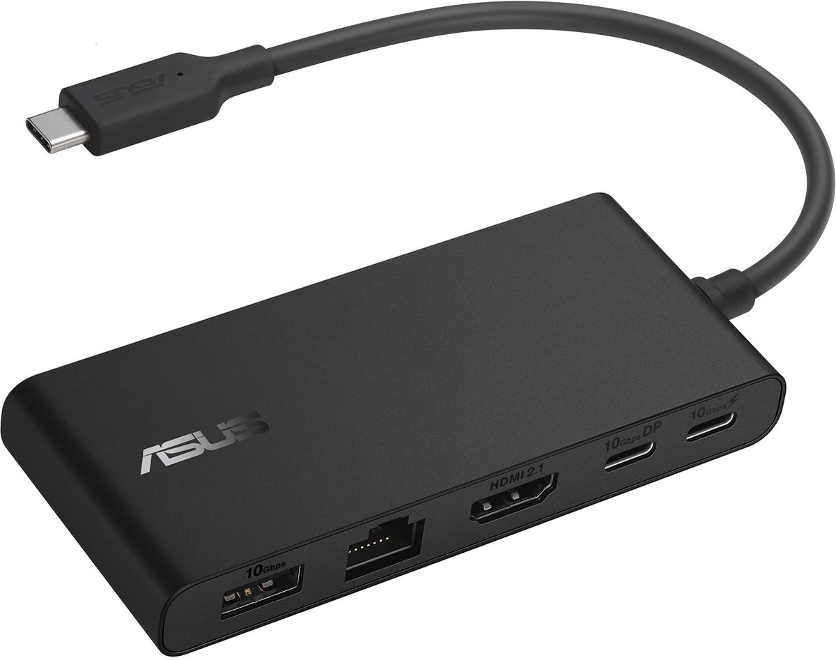 ASUS Dual 4K USB-C Dock DC201 dockingstation zwart