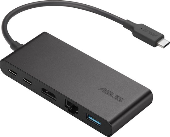 ASUS Dual 4K USB-C Dock DC201 dockingstation zwart