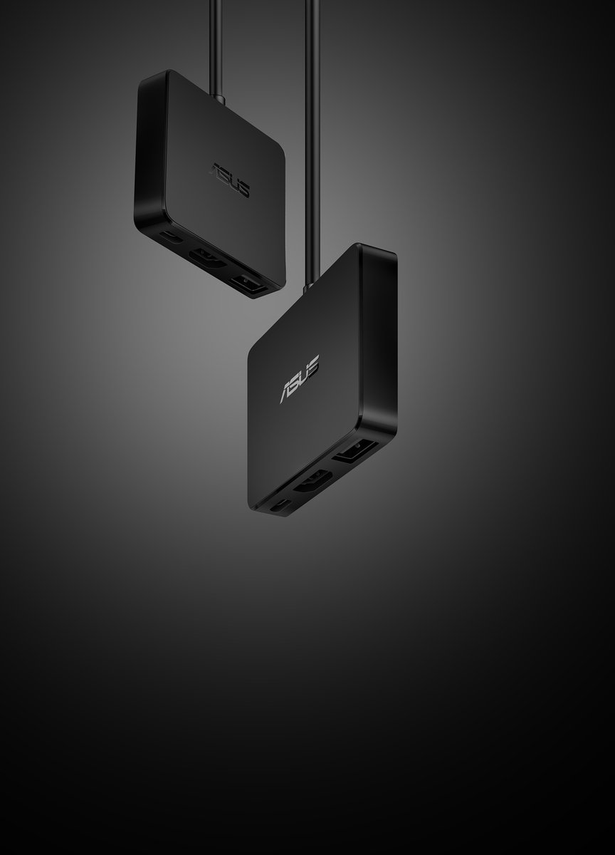 ASUS USB-C Mini Dock USB 3.2 Gen 2 Zwart