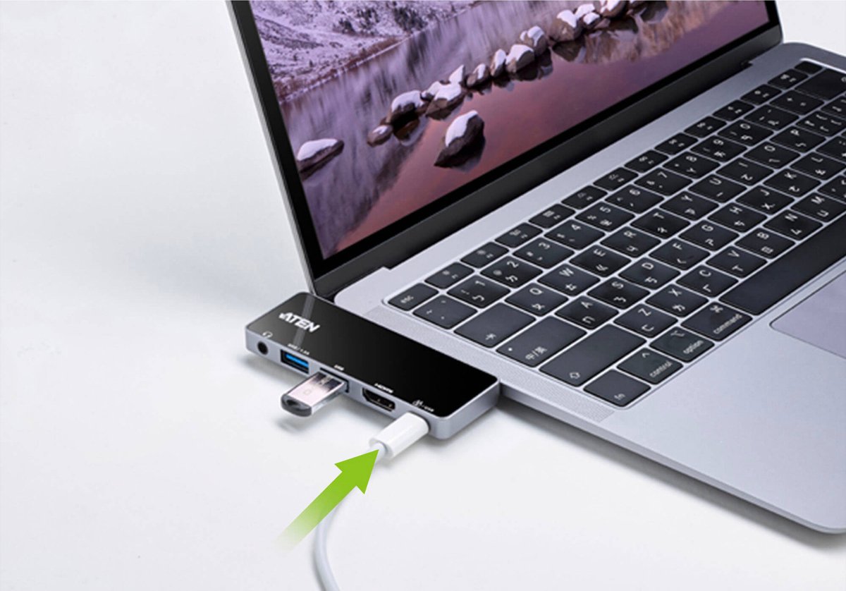 ATEN UH3238 USB-C Dockingstation