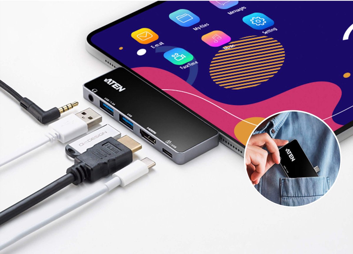 ATEN UH3238 USB-C Dockingstation