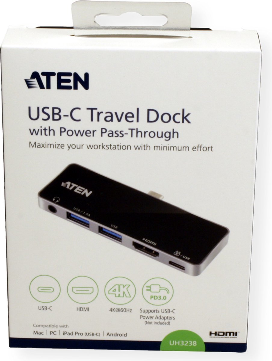 ATEN UH3238 USB-C Dockingstation