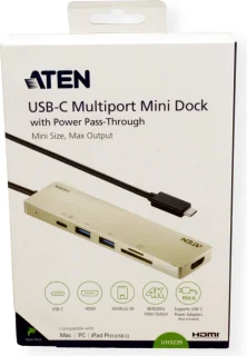 ATEN UH3239 USB-C Mini Dockingstation