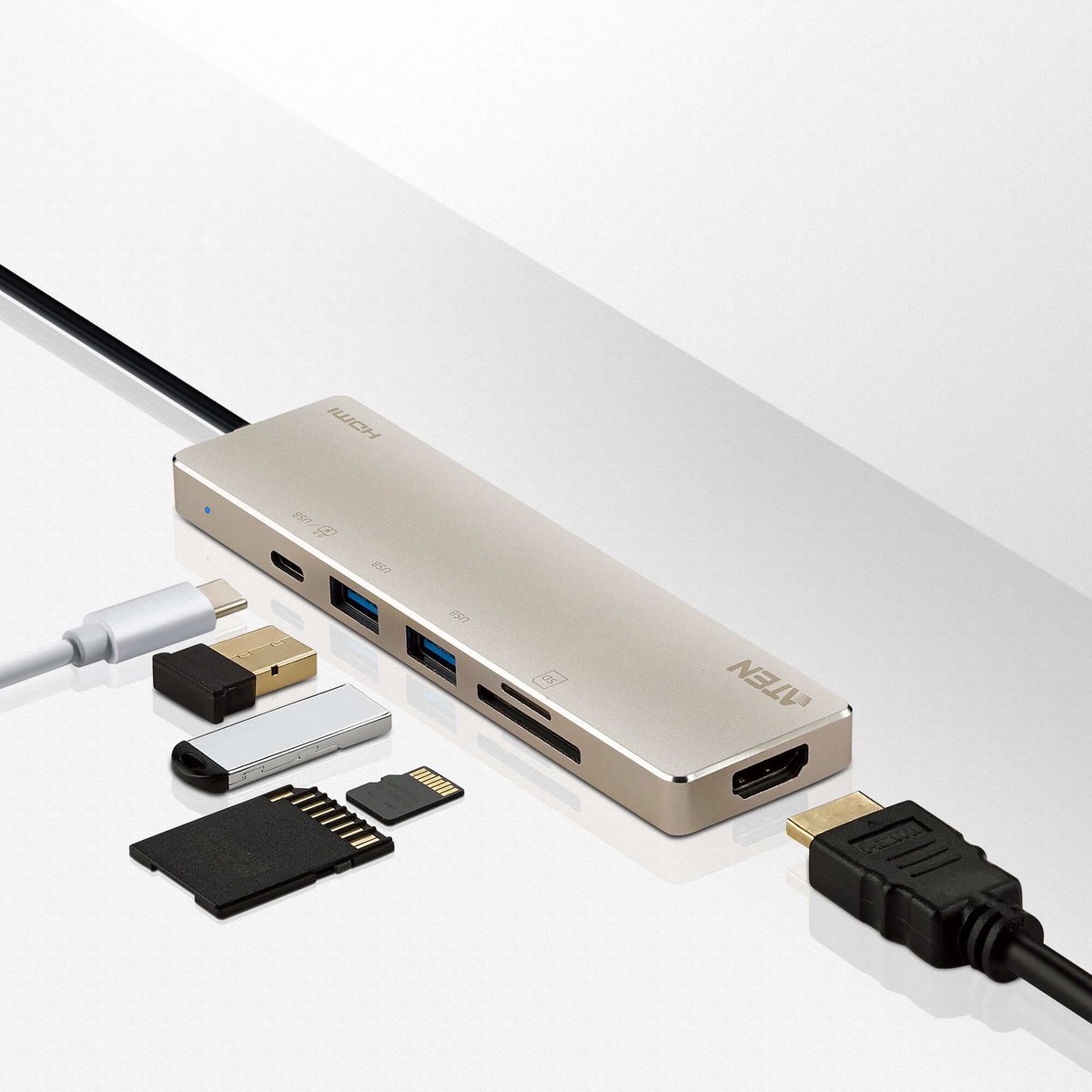 ATEN UH3239 USB-C Mini Dockingstation