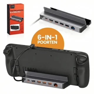 Aveom Docking Station Pro voor Steam Deck & ROG Ally review