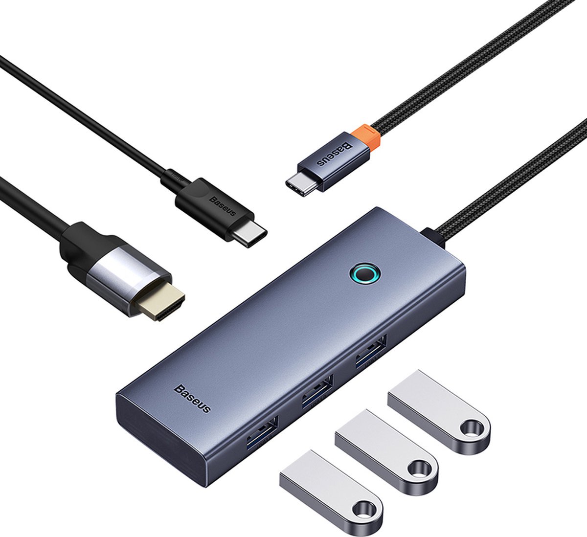 Baseus UltraJoy 5-Port USB Hub Docking Station