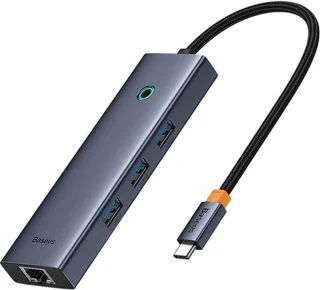 Baseus UltraJoy USB-C hub Grijs