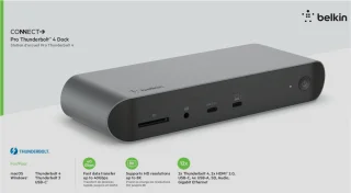 Belkin CONNECT Thunderbolt 4-dock Pro Zwart