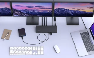 Belkin CONNECT USB-C Triple Display Dock Zwart