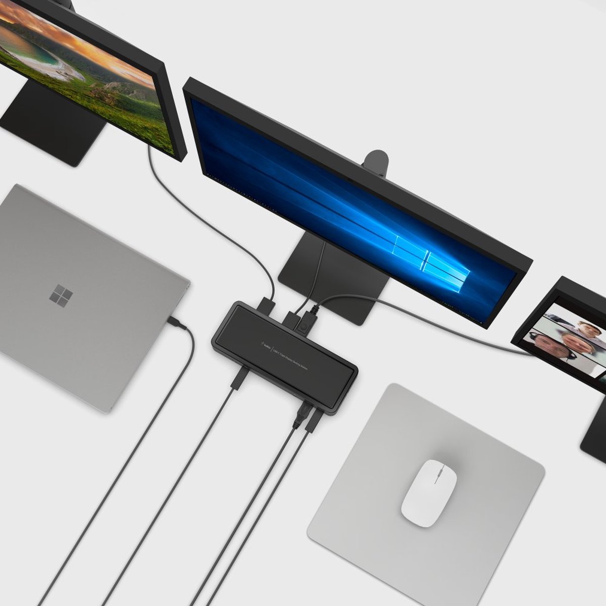 Belkin USB-C Triple Display Dock 14-poorts