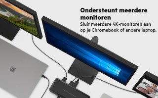 Belkin USB-C Triple Display Dock 14-poorts