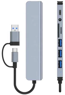 BOECK 8-in-1 USB-C Docking Station Hub
