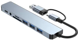 BOECK 8-in-1 USB-C Docking Station Hub