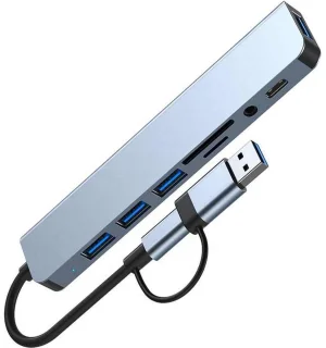 BOECK 8-in-1 USB-C Docking Station Hub