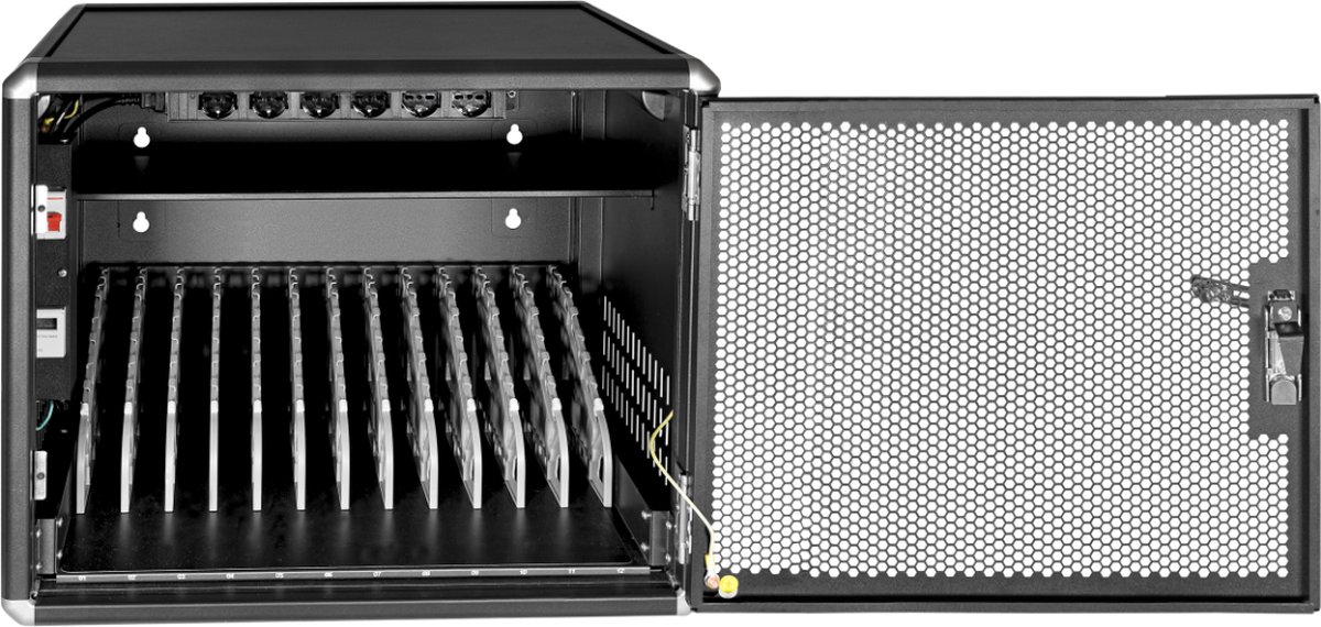 BRV12v2T Laadkast voor 12 tablets en laptops tot 16 inch