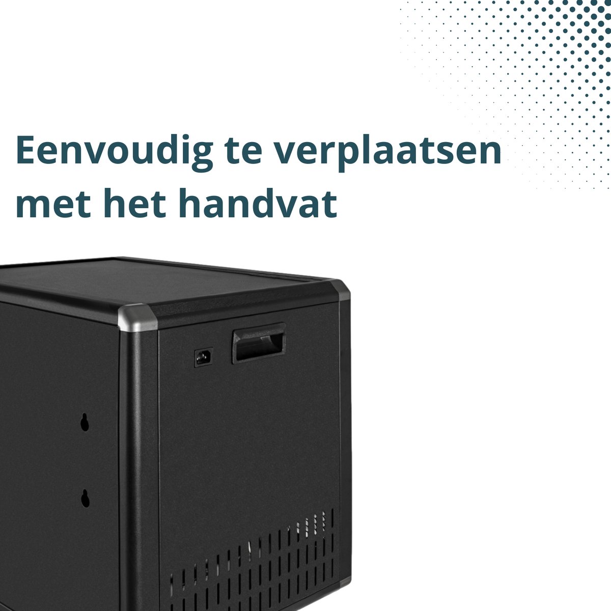 BRV12v2T Laadkast voor 12 tablets en laptops tot 16 inch