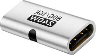 Bus naar bus adapter - type c converter - zilver