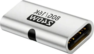 Bus naar bus adapter - type c converter - zilver