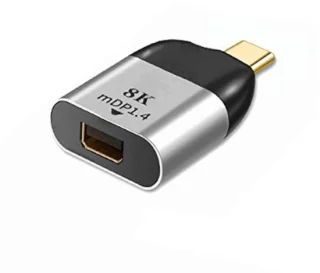 Cablecc USB-C naar Mini DP Displayport Converter Adapter