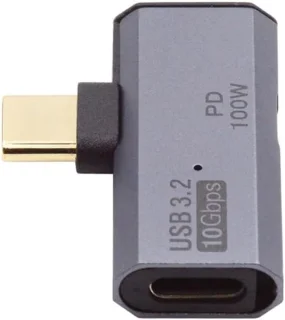 cablecc USB-C Type-C 10Gbps 1 naar 2 adapter met OTG en 100W PD