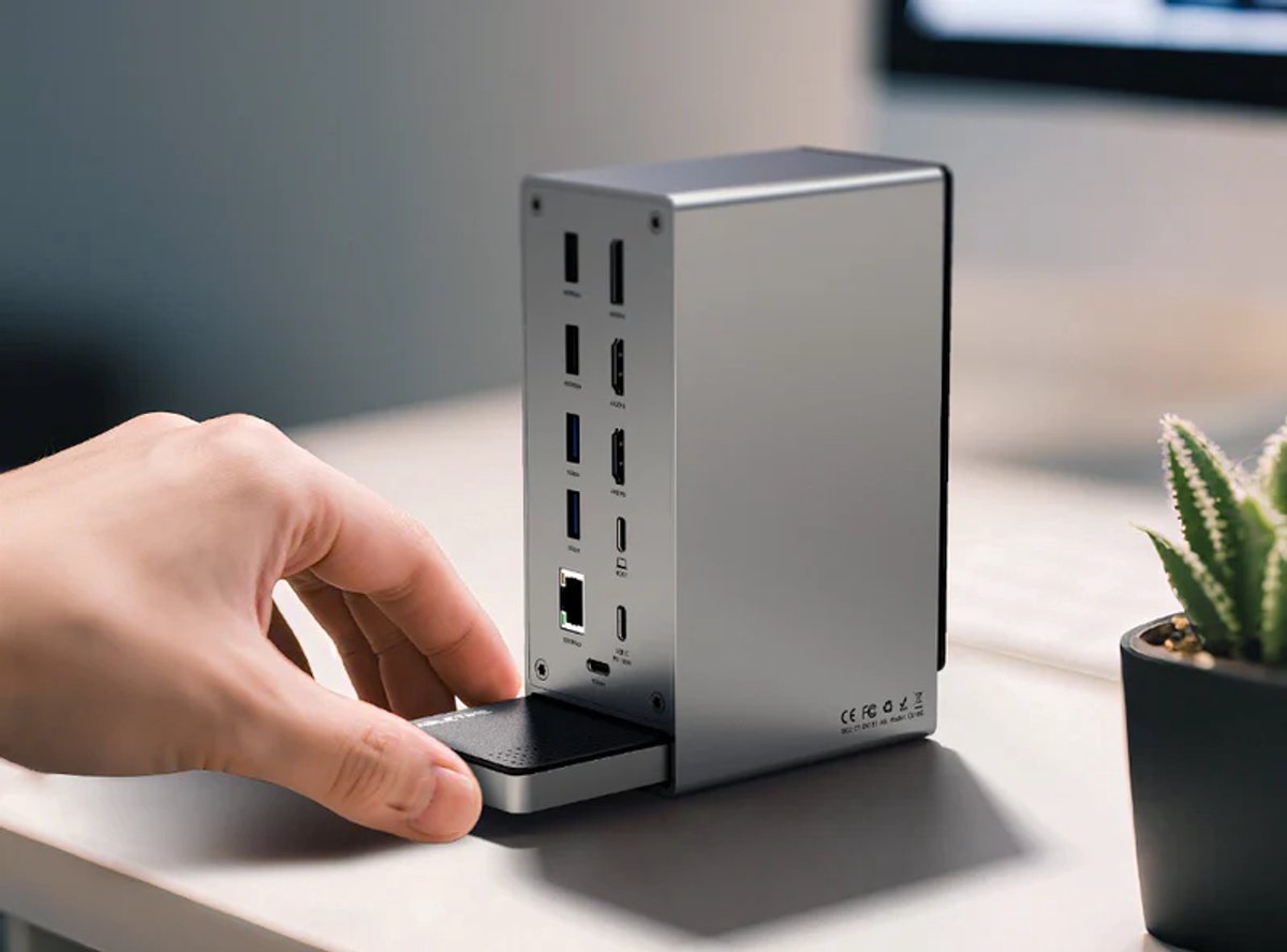 Cabletime 16-in-1 USB-C Docking Station 10Gbps