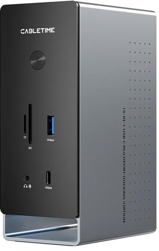 Cabletime 16-in-1 USB-C Docking Station 10Gbps