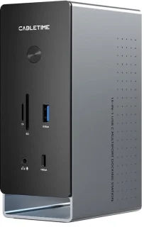 Cabletime 16-in-1 USB-C Docking Station 10Gbps