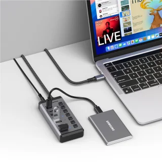 Casecentive 7-in-1 USB-C Oplaadhub