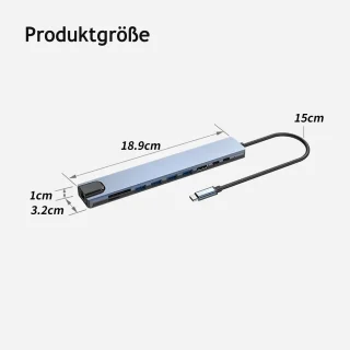 CHIWIN 10-in-1 USB-C Dockingstation