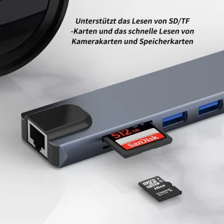 CHIWIN 10-in-1 USB-C Dockingstation