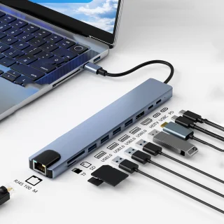CHIWIN 10-in-1 USB-C Dockingstation