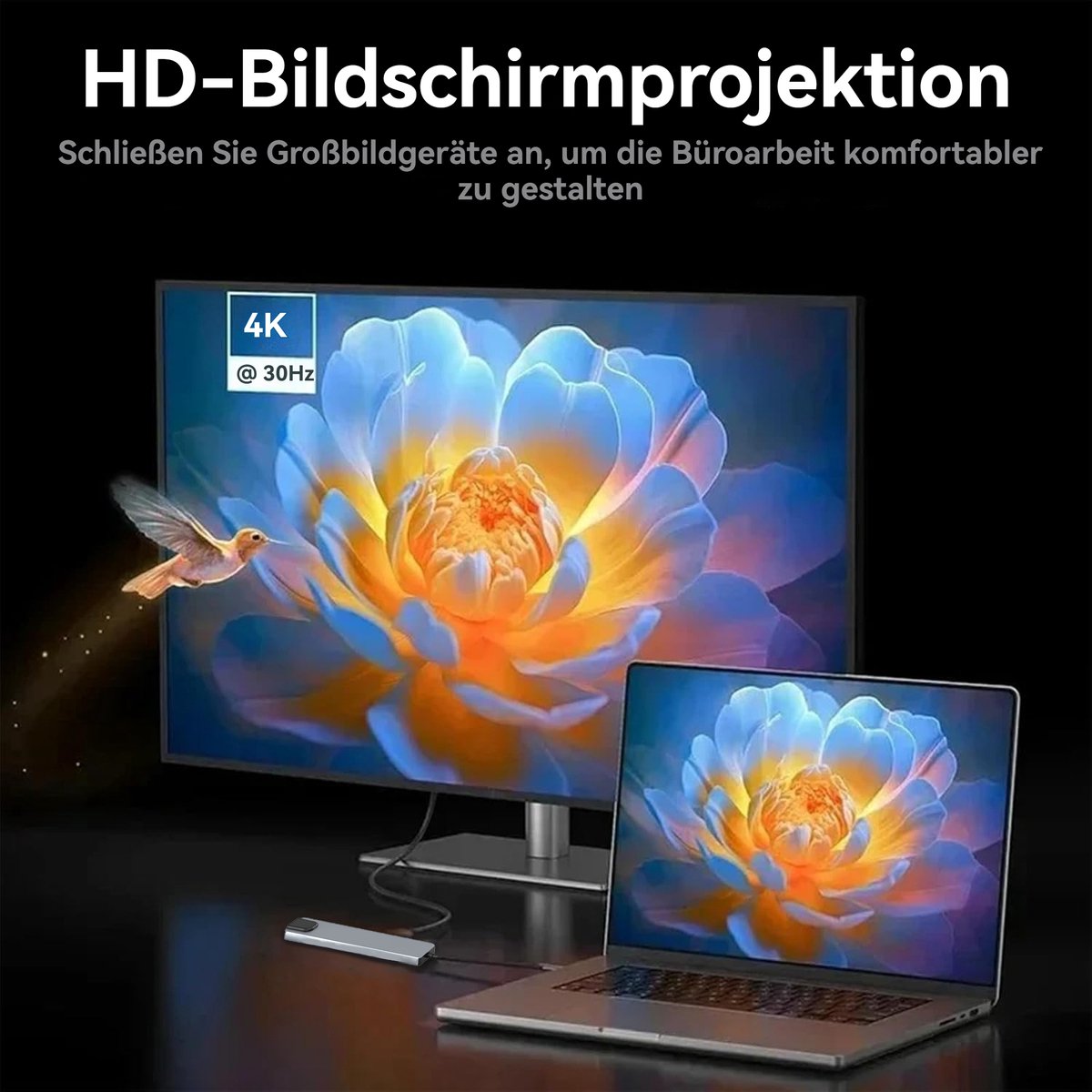 CHIWIN 10-in-1 USB-C Dockingstation voor MacBook en Windows