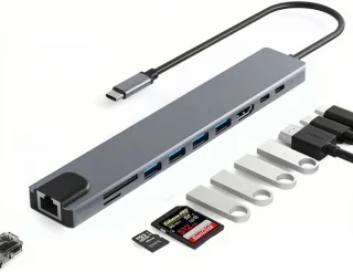 CHIWIN 10-in-1 USB-C Dockingstation voor MacBook en Windows