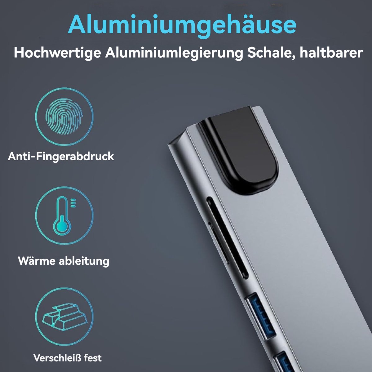 CHIWIN 10-in-1 USB-C Dockingstation voor MacBook en Windows