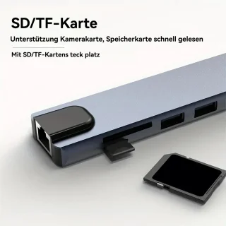 CHIWIN 10-in-1 USB-C Dockingstation voor MacBook en Windows
