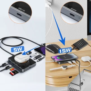 CHIWIN 10-in-1 USB-C Laptop Dockingstation
