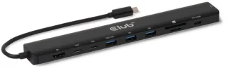 Club 3D 10-1 Draagbaar dock USB-C naar HDMI