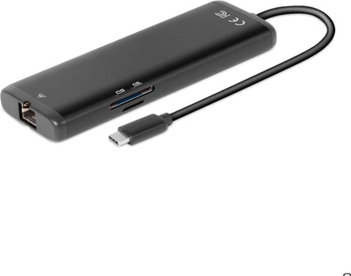 Club 3D USB-C 3.2 Gen 1 Travel Dock 8-in-1 MST Dual 4K60Hz