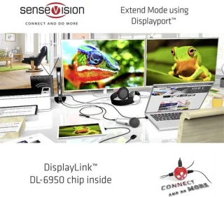 club3D CSV-1460 Laptopdockingstation