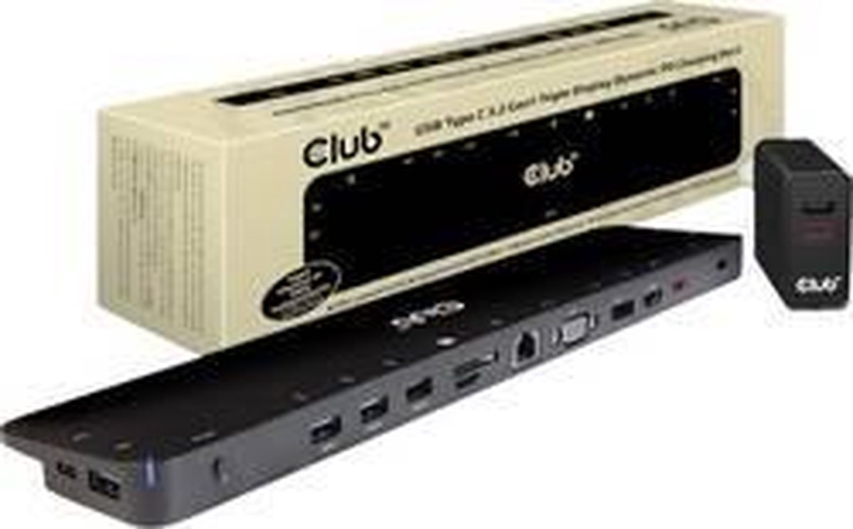 club3D CSV-1564 USB-C Laptop Dockingstation Universeel