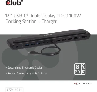 CLUB3D CSV-2541 Dockingstation
