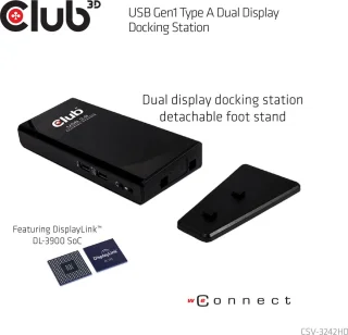 club3D CSV-3242hD Laptopdockingstation