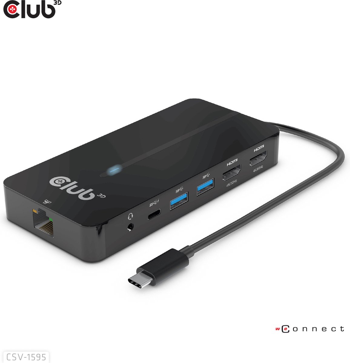 CLUB3D Type-C 7-in-1 Hub